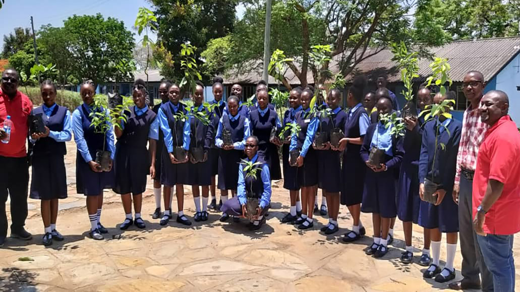 Pamodzi Parish tree planting